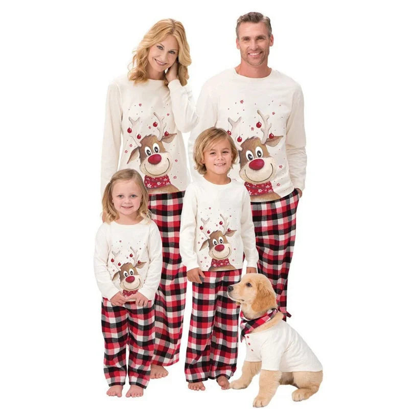 Cozy Christmas memories in matching family PJs