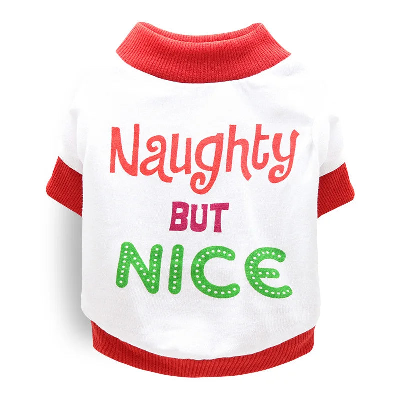 Naughty and nice dog sweaters on sale